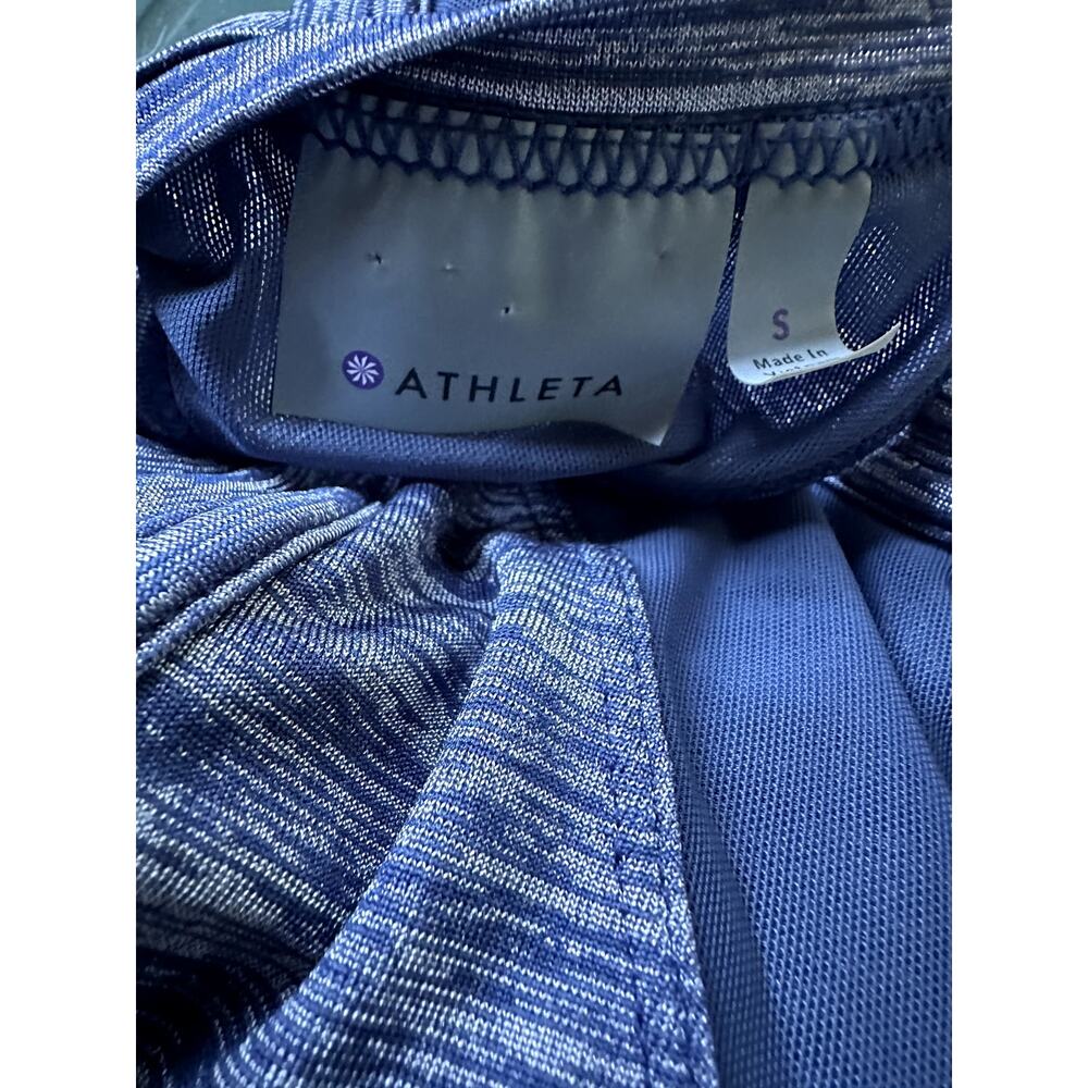 Athleta Blue Gray Small Athletic Tank - Picture 4 of 4